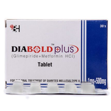 Diabold Plus 1/500mg