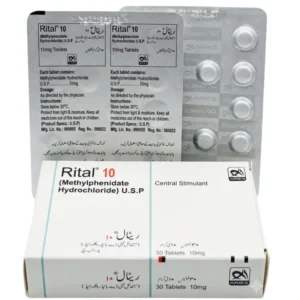 Rital 10mg Tablet for ADHD and Narcolepsy | Buy Online in Pakistan