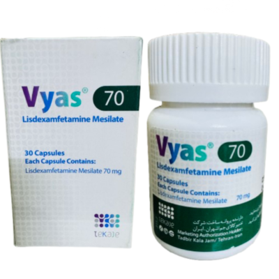 Vyas 70mg (Lisdexamfetamine) Capsule