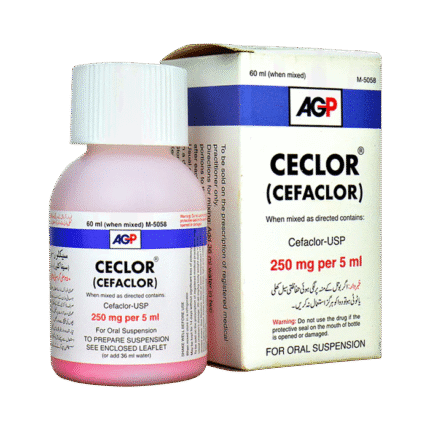 Ceclor 60ml Suspension 250mg/5ml