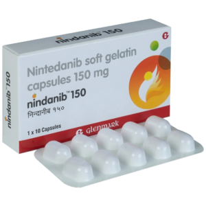Nintedanib 150mg capsules pack in Pakistan