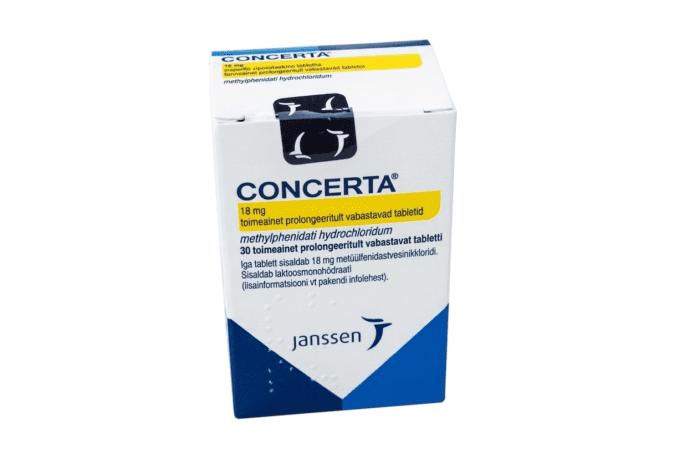 Concerta 18mg Tablet - MedSpot