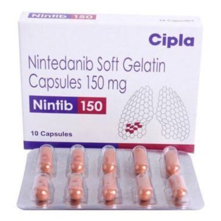 Nintib 150mg Capsule Nintedanib by Cipla